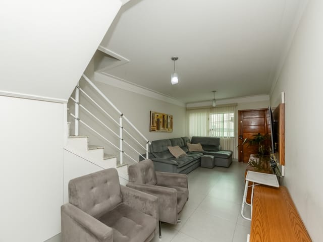 Foto do Sobrado - Sobrado para venda em Chácara Inglesa com 3 quartos, sendo 1 suíte, 136m² | Lares e Andares Imóveis