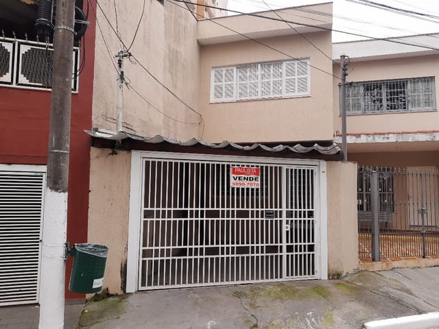Foto do Sobrado - Sobrado à venda, 104 m², 2 quartos , 1 banheiros , 1 lavabo, quarto e banheiro de empregada com quintal, 1 vaga- Campo Belo - São Paulo/SP | Paulista Imóveis