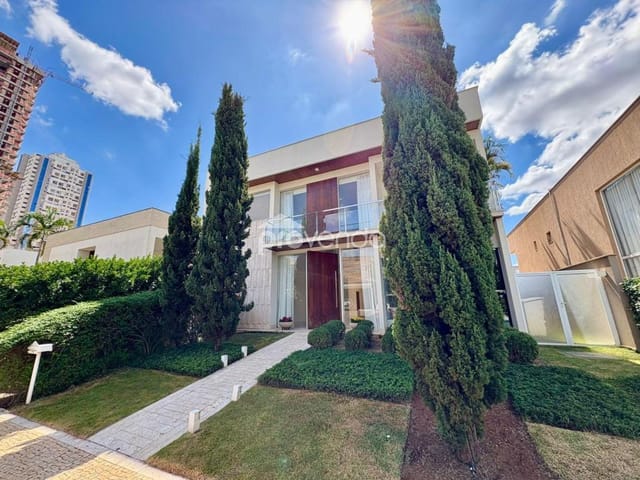 Foto do Sobrado - SOBRADO ALTO PADRAO 04 SUITES - CONDOMINIO ALPHAVILLE ARAGUAIA - GOIÂNIA GO | Provenda Imobiliária