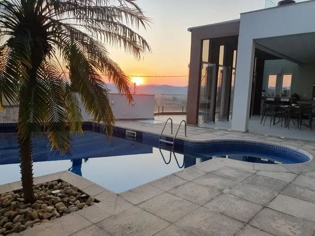 Foto do Sobrado - Sobrado com 4 dormitórios à venda, 563 m² por R$ 4.050.000,00 - Condomínio Residencial Jaguary - São José dos Campos/SP | RUSSI IMÓVEIS