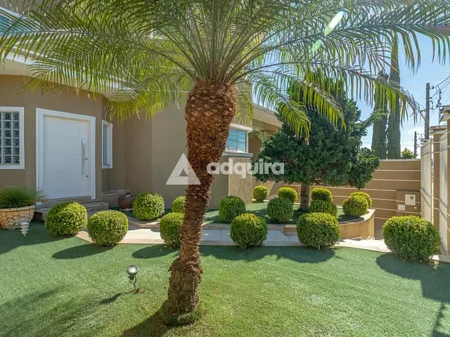 Sobrado com 437m² 4 quartos e 5 banheiros, à venda, no bairro Jardim Carvalho em Ponta Grossa