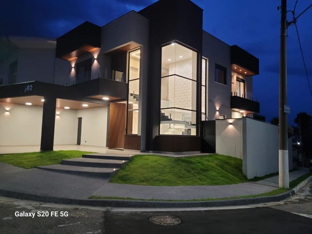 Foto do Sobrado - Sobrado com 4 dormitórios à venda, 270 m² por R$ 2.200.000,00 - Condomínio Floradas da Serra - São José dos Campos/SP | RUSSI IMÓVEIS