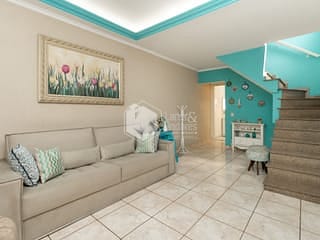 Foto do Sobrado-Sobrado para venda em Jardim Vista Linda com 3 quartos, 119m²
