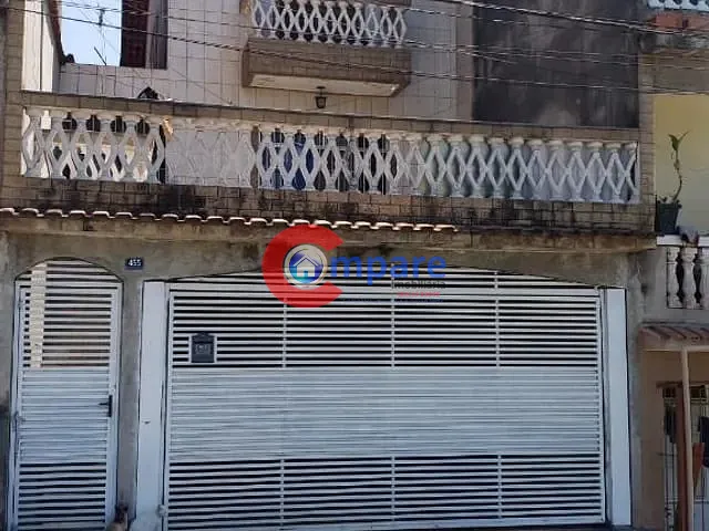 Sobrado com 150m² 4 quartos e 3 banheiros, à venda, no bairro Parque Continental II em Guarulhos