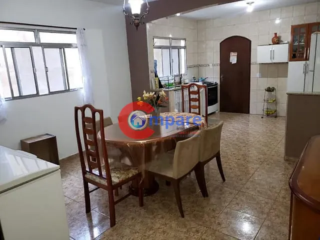 Sobrado com 150m² 4 quartos e 3 banheiros, à venda, no bairro Parque Continental II em Guarulhos