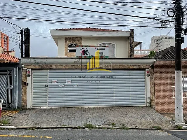 Sobrado com 190m² 5 quartos e 3 banheiros, à venda, no bairro Tatuapé em São Paulo