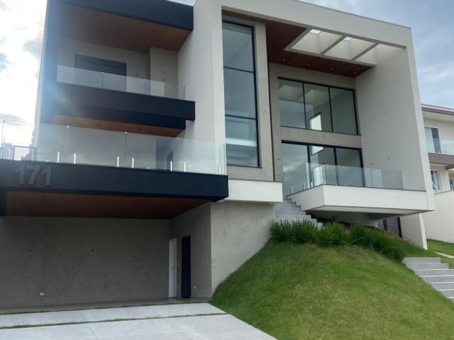 Foto do Sobrado - Sobrado com 4 dormitórios à venda, 440 m² por R$ 4.500.000,00 - Condomínio Reserva do Paratehy - São José dos Campos/SP | RUSSI IMÓVEIS