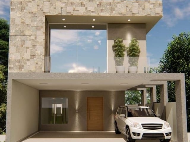 Foto do Sobrado - Sobrado com 4 dormitórios à venda, 240 m² por R$ 1.280.000 - Jardim Jacinto - Jacareí/SP | RUSSI IMÓVEIS