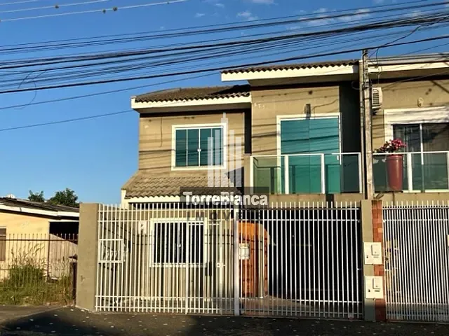 Sobrado com 107m² 3 quartos e 3 banheiros, à venda, no bairro Ronda em Ponta Grossa