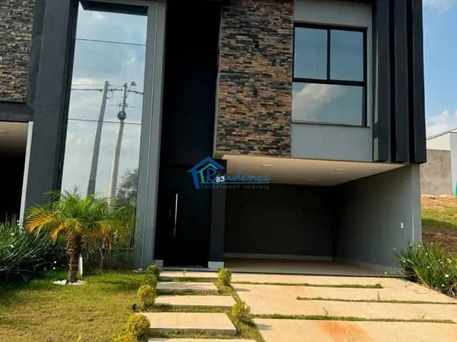 Sobrado com 210m² 3 quartos e 3 banheiros, à venda, no bairro Loteamento Park Gran Reserve em Indaiatuba