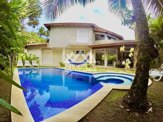 Sobrado com 400m² 5 quartos e 6 banheiros, à venda, no bairro Paúba em São Sebastião