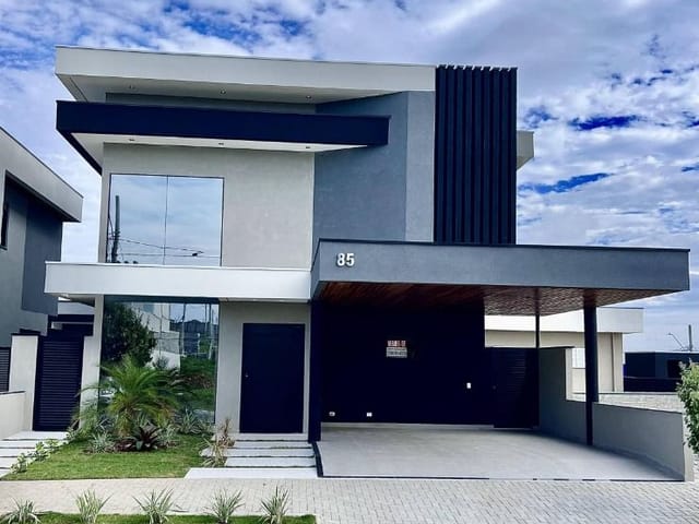 Foto do Sobrado - Sobrado com 4 dormitórios à venda, 260 m² por R$ 1.750.000 - Condominio Reserva Aruana - São José dos Campos/SP | RUSSI IMÓVEIS