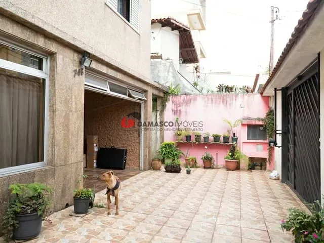 Sobrado com 192m² 3 quartos e 2 banheiros, à venda, no bairro Campestre em Santo André