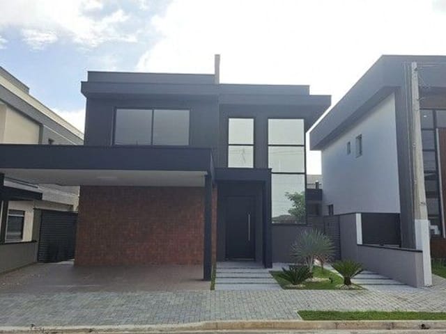 Foto do Sobrado - Sobrado com 4 dormitórios à venda, 277 m² por R$ 1.390.000,00 - Condomínio Reserva Aruanã - São José dos Campos/SP | RUSSI IMÓVEIS
