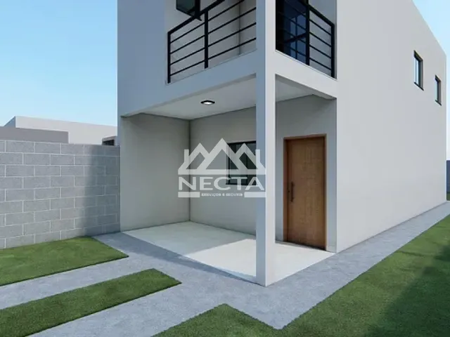 Sobrado com 125m² 3 quartos e 2 banheiros, à venda, no bairro Balneário do Golfinhos em Caraguatatuba