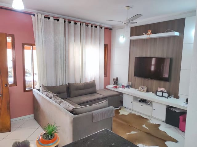 Foto do Sobrado - Sobrado com 3 dormitórios à venda, 110 m² por R$ 480.000,00 - Residencial Parque dos Sinos - Jacareí/SP | RUSSI IMÓVEIS