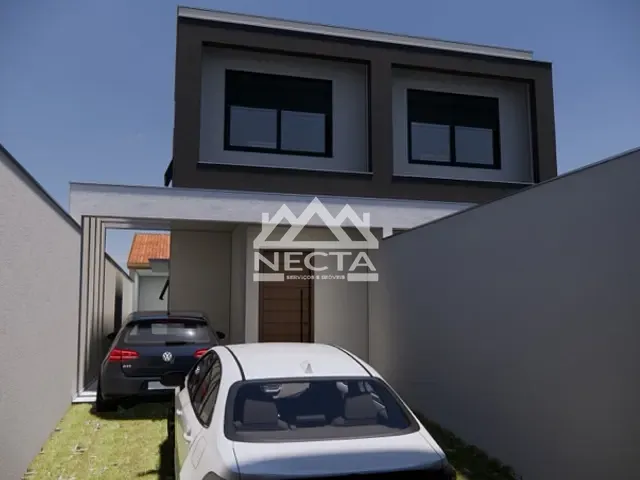 Sobrado com 138m² 3 quartos e 4 banheiros, à venda, no bairro Balneário Recanto do Sol em Caraguatatuba