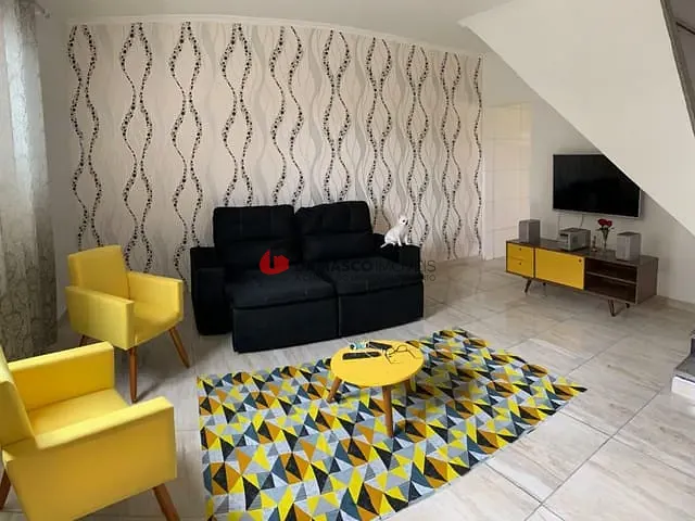 Sobrado com 124m² 3 quartos e 1 banheiro, à venda, no bairro Santa Maria em São Caetano do Sul