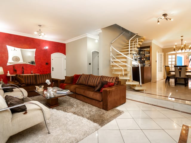 Foto do Sobrado - Sobrado para venda em Vila São Pedro com 4 quartos, sendo 2 suítes, 402m² | Lares e Andares Imóveis