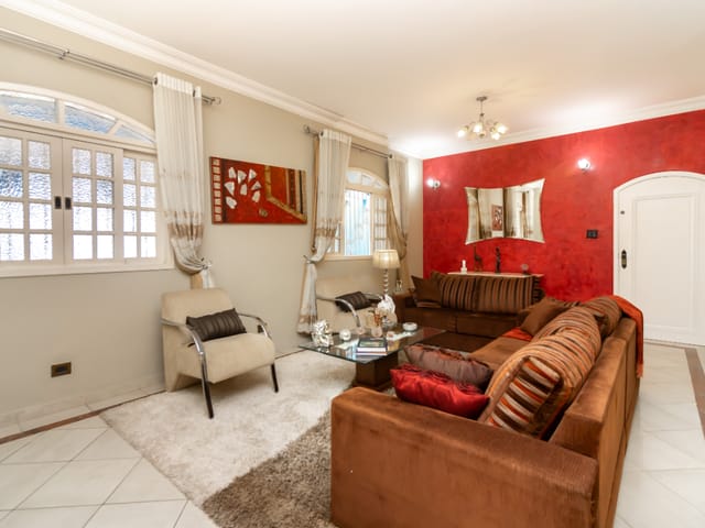 Foto do Sobrado - Sobrado para venda em Vila São Pedro com 4 quartos, sendo 2 suítes, 402m² | Lares e Andares Imóveis