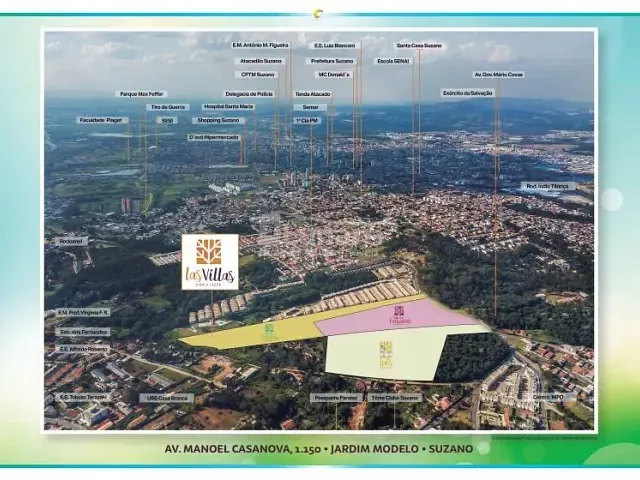 Sobrado com 85m² 3 quartos e 3 banheiros, à venda, no bairro Parque Santa Rosa em Suzano
