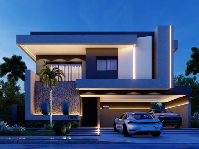 Foto do Sobrado - Sobrado com 4 dormitórios à venda, 420 m² por R$ 3.900.000,00 - Jardim do Golfe - São José dos Campos/SP | INDEPENDENCE NEGOCIOS IMOBILIARIOS LTDA