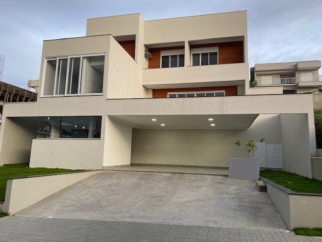Foto do Sobrado - Sobrado com 3 dormitórios à venda, 370 m² por R$ 2.850.000,00 - Condomínio Residencial Jaguary - São José dos Campos/SP | RUSSI IMÓVEIS
