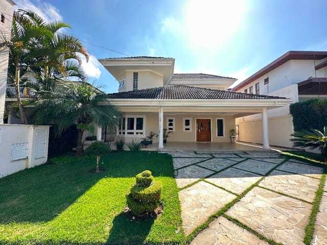 Foto do Sobrado - Sobrado no Condominio Residencial Villa Branca I com 4 dormitórios à venda, 350 m² por R$ 1.600.000 - Villa Branca - Jacareí/SP | RUSSI IMÓVEIS