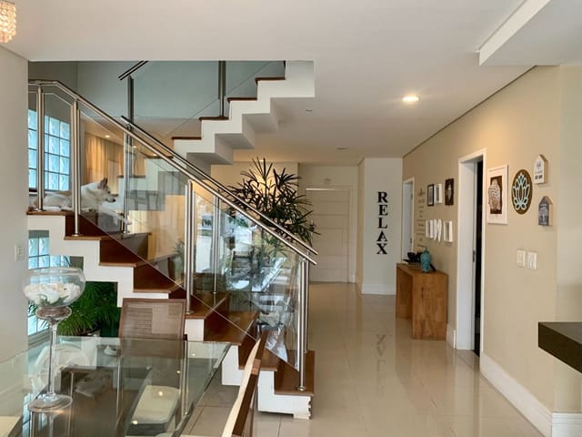 Foto do Sobrado - Sobrado com 3 dormitórios para alugar, 240 m² por R$ 10.050,00/mês - Floradas da Serra Residencial - São José dos Campos/SP | RUSSI IMÓVEIS
