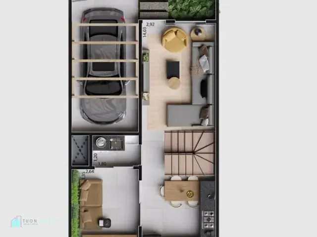 Sobrado com 64m² 2 quartos e 2 banheiros, à venda, no bairro Sítio Morro Grande em São Paulo