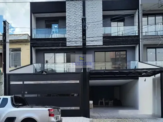 Sobrado com 150m² 4 quartos e 5 banheiros, à venda, no bairro Vila Luiz Casa em São Bernardo do Campo