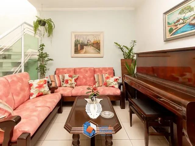 Sobrado com 125m² 4 quartos e 5 banheiros, à venda, no bairro Osvaldo Cruz em São Caetano Do Sul