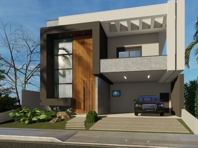 Foto do Sobrado - Sobrado com 3 dormitórios à venda , 252 m² por R$ 1.915.000 - Condomínio Cyrela Landscape - Taubaté/SP | RUSSI IMÓVEIS