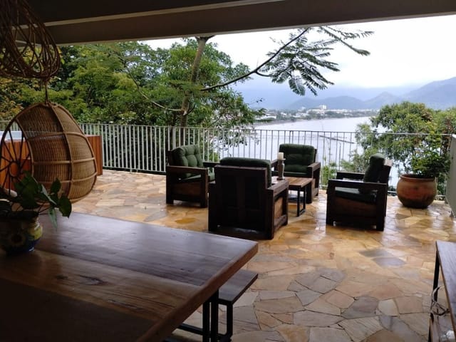 Foto do Sobrado - Sobrado à venda 4 Quartos, 4 Suites, 4 Vagas, 1280M², Itaguá, Ubatuba - SP | RUSSI IMÓVEIS