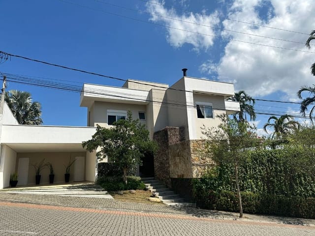 Foto do Sobrado - Sobrado à venda 3 Quartos, 3 Suites, 3 Vagas, 420M², Condomínio Residencial Jaguary, São José dos Campos - SP |  Condomínio Residencial Jaguary | RUSSI IMÓVEIS
