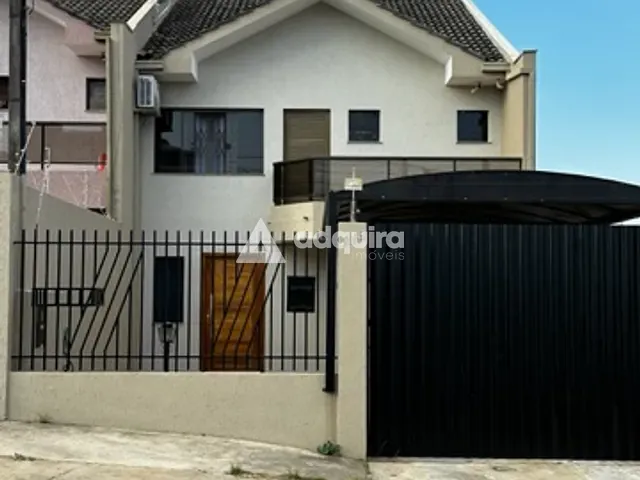 Sobrado com 200m² 3 quartos e 3 banheiros, à venda, no bairro Jardim Carvalho em Ponta Grossa