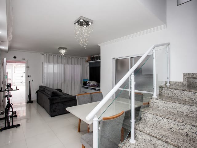 Foto do Sobrado - Sobrado para venda em Vila Palmeiras com 3 quartos, sendo 3 suítes, 155m² | Lares e Andares Imóveis