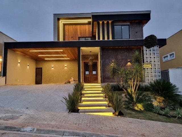 Foto do Sobrado - Sobrado com 4 dormitórios à venda, 405 m² por R$ 2.890.000,00 - Condomínio Residencial Jaguary - São José dos Campos/SP | RUSSI IMÓVEIS