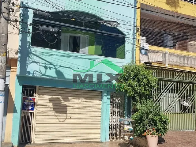 Sobrado com 162m² 3 quartos e 4 banheiros, à venda, no bairro Jardim Sílvia Maria em Mauá