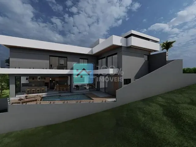 Sobrado com 360m² 4 quartos e 5 banheiros, à venda, no bairro Recanto dos Eucaliptos em São José dos Campos