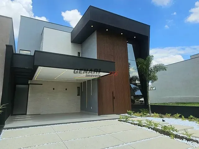 Sobrado com 307m² 4 quartos e 6 banheiros, à venda, no bairro Residencial Evidências em Indaiatuba