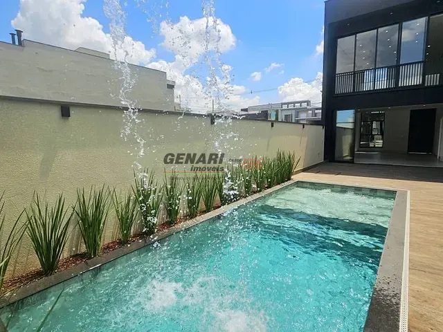 Sobrado com 307m² 4 quartos e 6 banheiros, à venda, no bairro Residencial Evidências em Indaiatuba