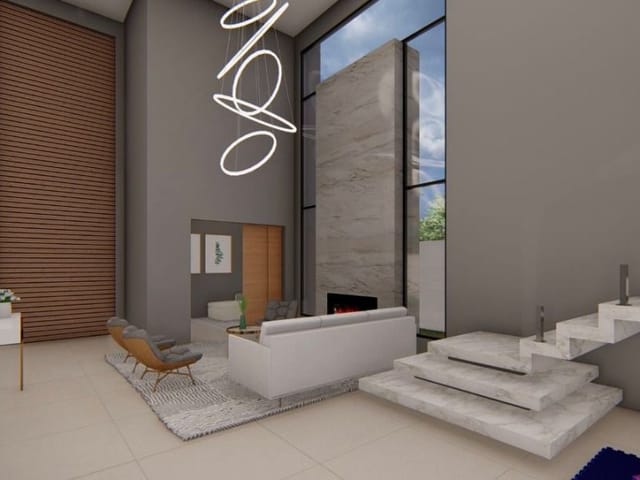Foto do Sobrado - Sobrado com 4 dormitórios à venda, 318 m² por R$ 2.660.000,00 - Condomínio Residencial Monaco - São José dos Campos/SP | RUSSI IMÓVEIS
