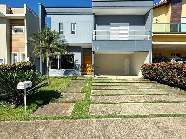 Sobrado com 300m² 4 quartos e 6 banheiros, à venda, no bairro Jardim Residencial Dona Lucilla em Indaiatuba