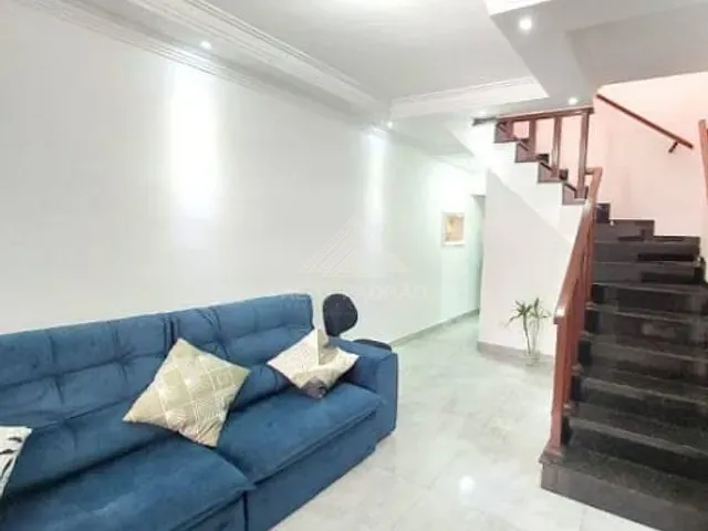 Sobrado com 125m² 3 quartos e 3 banheiros, à venda, no bairro Parque São Vicente em Mauá