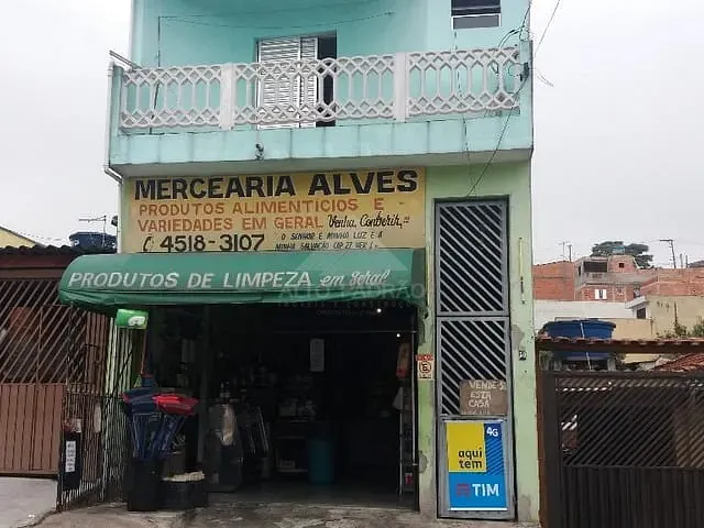 Sobrado com 135m² 2 quartos e 2 banheiros, à venda, no bairro Jardim Zaira em Mauá