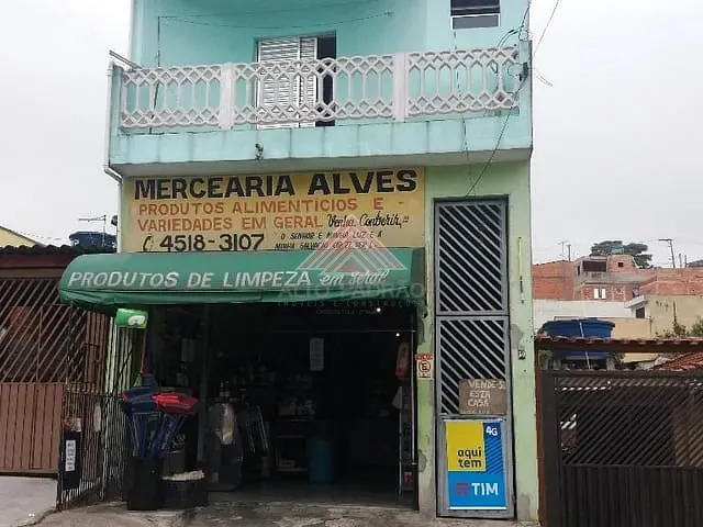 Sobrado com 135m² 2 quartos e 2 banheiros, à venda, no bairro Jardim Zaira em Mauá