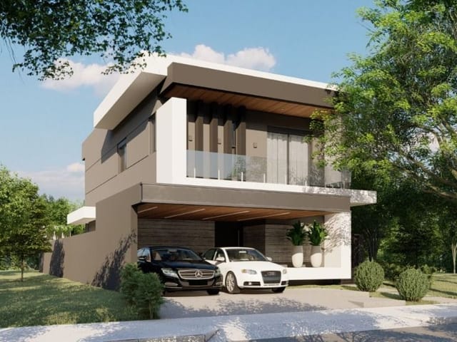 Foto do Sobrado - Sobrado com 4 dormitórios à venda, 275 m² por R$ 1.980.000,00 - Condomínio Altos da Serra Vl - São José dos Campos/SP | RUSSI IMÓVEIS
