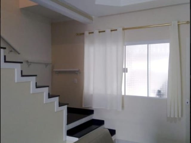 Foto do Sobrado - Sobrado com 3 dormitórios à venda, 165 m² por R$ 543.000,00 - Residencial Bosque dos Ipês - São José dos Campos/SP | RUSSI IMÓVEIS