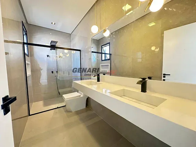 Sobrado com 218m² 3 quartos e 4 banheiros, à venda, no bairro Loteamento Park Gran Reserve em Indaiatuba